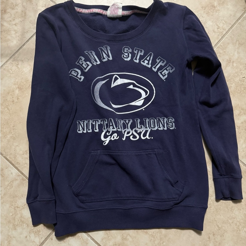 PINK Victoria's Secret Navy PSU  Sweatshirt